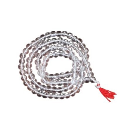 Clear Quartz Crystal Mala 108 Beads